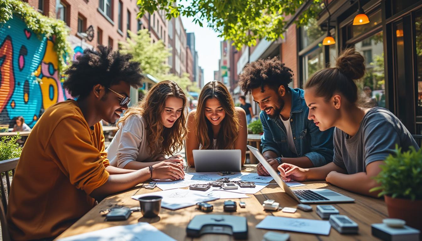 découvrez comment des jeunes décrocheurs scolaires transforment leur avenir en lançant une mini-entreprise innovante dans une commune dynamique, alliant créativité et entrepreneuriat.