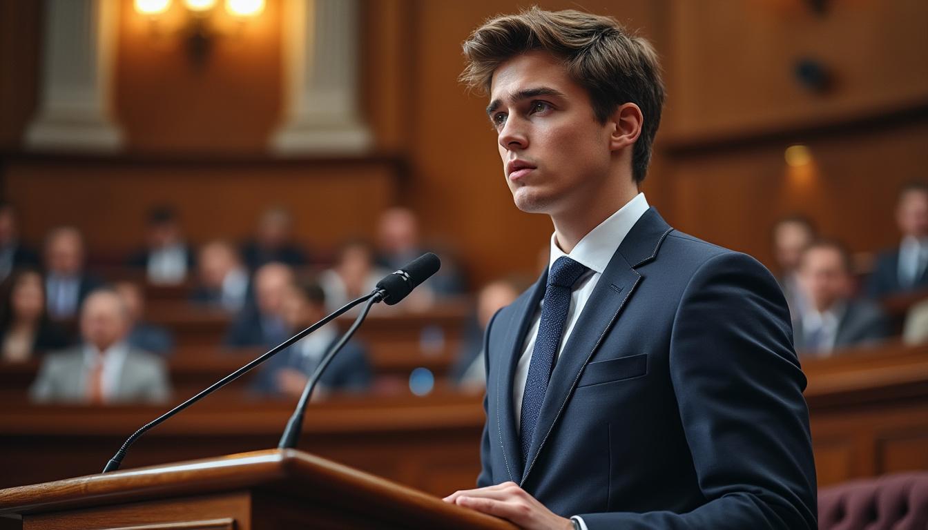mathéo rigoult, membre du parlement des jeunes, met en lumière la dégradation alarmante de la santé mentale chez les jeunes et appelle à une prise de conscience urgente.
