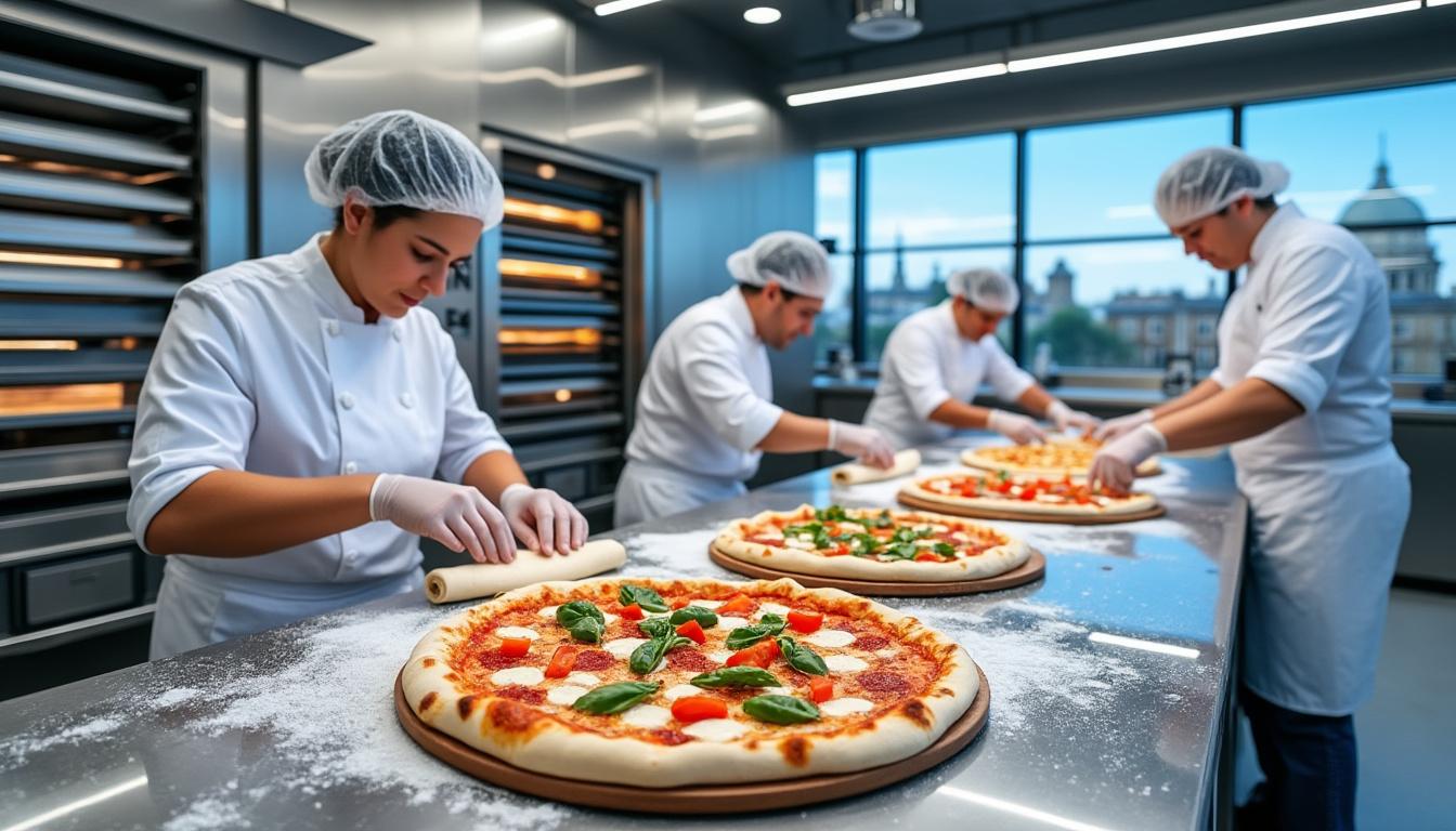 découvrez comment une jeune entrepreneure à quimper a rapidement conquis le marché en livrant 11 000 pizzas en seulement quinze jours depuis son laboratoire innovant.