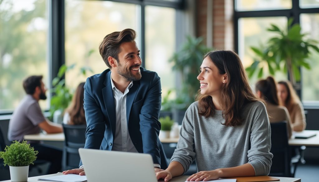 découvrez pourquoi les jeunes préfèrent les entreprises où le management bienveillant prime sur la surveillance, favorisant un environnement de travail positif et épanouissant.