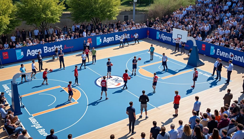 découvrez le tournoi 3x3 d'agen basket club, un événement unique réunissant entreprises et jeunes talents pour célébrer le basket-ball et promouvoir la compétition et la convivialité.